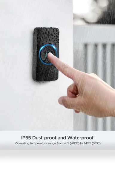 Wireless Doorbell Chime Kit — Push Buttons, AVANTEK
