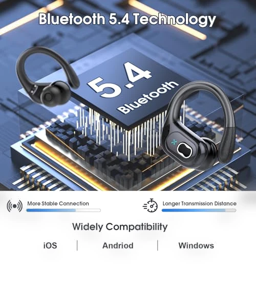 Wireless Earbuds with 75hrs Playtime — In-Ear Headphones, Aptkdoe