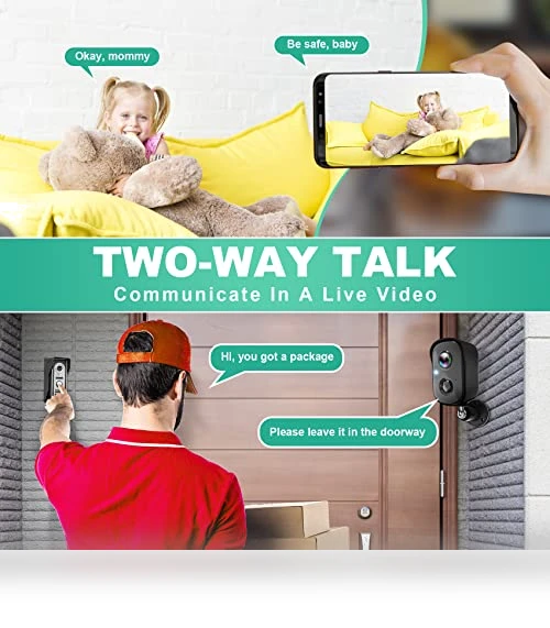 Wireless Outdoor Security Camera — Security Cameras, VISION WELL