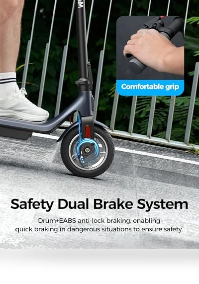 Electric Scooter with Shock Absorbing Tires — Electric Vehicles, MEGAWHEELS