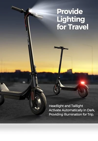 Electric Scooter with Shock Absorbing Tires — Electric Vehicles, MEGAWHEELS