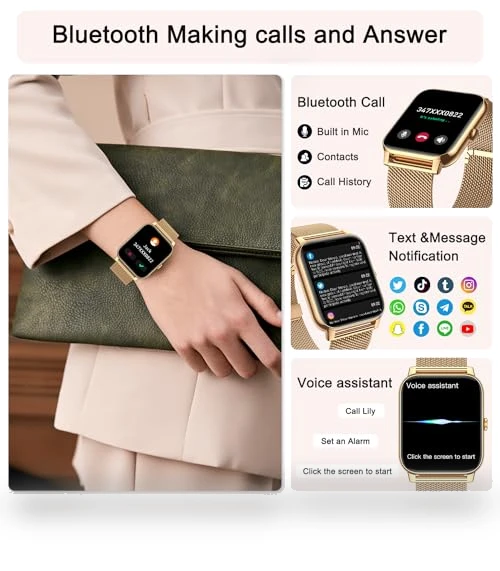 Fitness Tracker Smart Watch — Smartwatches, Boquaw