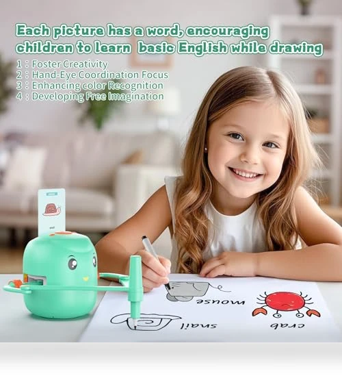 Interactive Educational Drawing Robot for Kids — Educational, CYJBE