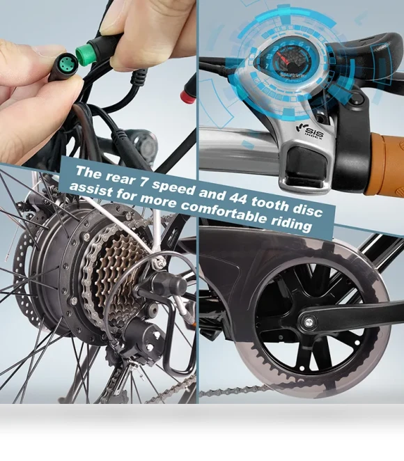 Electric City Bike — Electric Self-Balancing Scooters, KAISDA