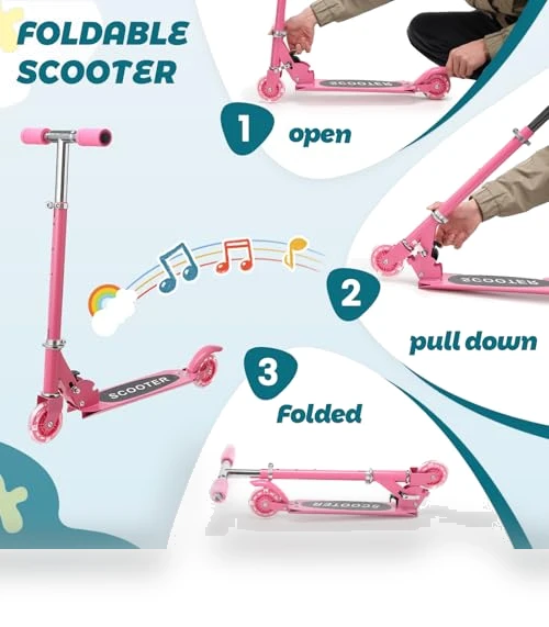 Kids Kick Scooter — Balance Bikes, ADUBENRY