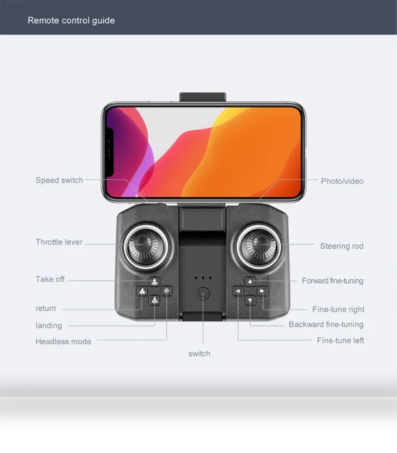 Mini RC Drone XT6 — Drones
