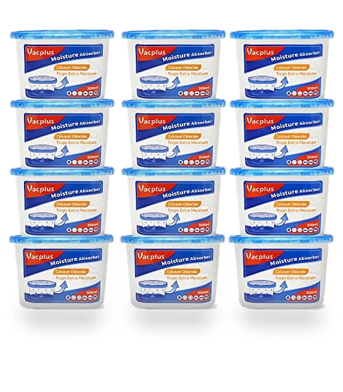 Moisture Absorbers 12 Pack — Air Moisture Control, Vacplus