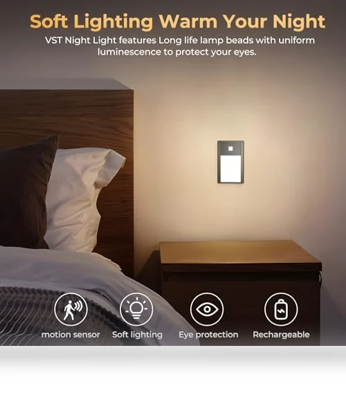 Motion Sensor Step Night Light — Step Lights, VST