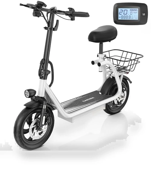 Peak 1200W Electric Scooter with Seat — Push Scooters, Caroma