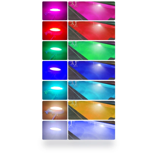 Swimming Pool Wall Mounted Underwater Ambient Light — Lighting, KESHU
