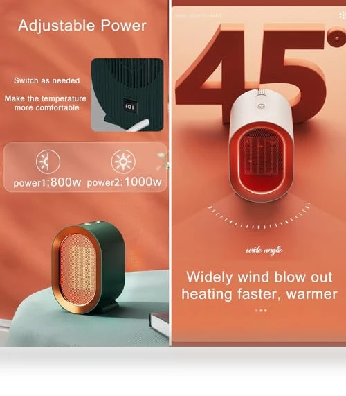 Portable Electric Space Heater — Portable Heating Solutions, Tenhitoys