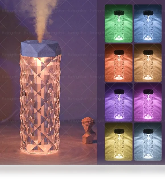 RGB Colour Changing Humidifier — Air Moisturizers