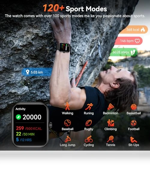 Smart Watch with Alexa Built-in — Smartwatches, BOOOMIC