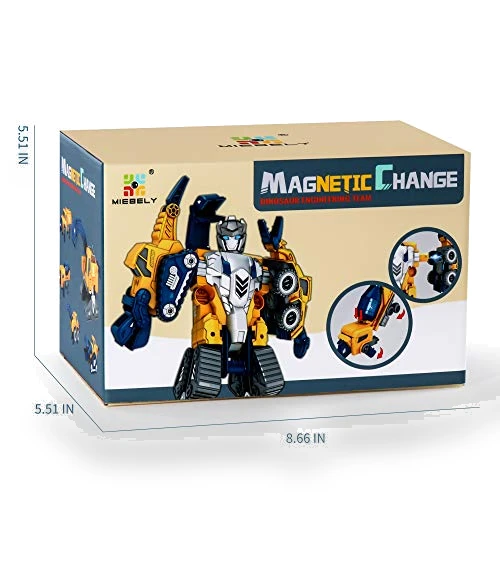 Toddler Robot Construction Vehicles Set — Construction Kits, MIEBELY