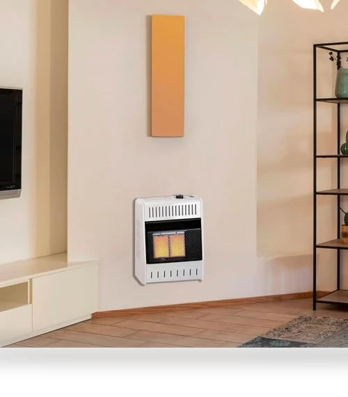 Ventless Natural Gas Infrared Space Heater with Thermostat Control — Portable Heating Solutions, ProCom