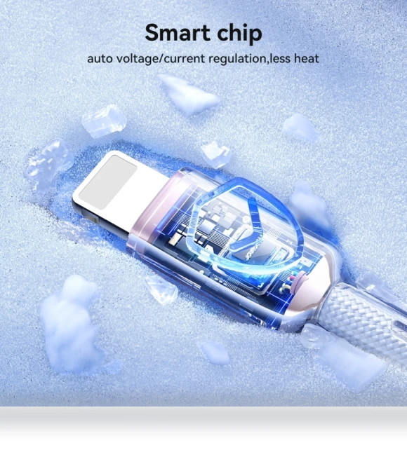 Crystal Clear Series Fast Charging Data Cable — Cables, JOYROOM