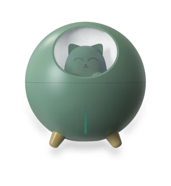 USB Humidifier Mini Planet Cat Desktop Purifier — Air Moisturizers