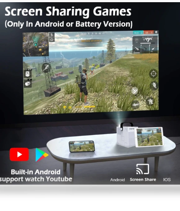 Smart HD Projector — Home Theater Projectors, WEJOY