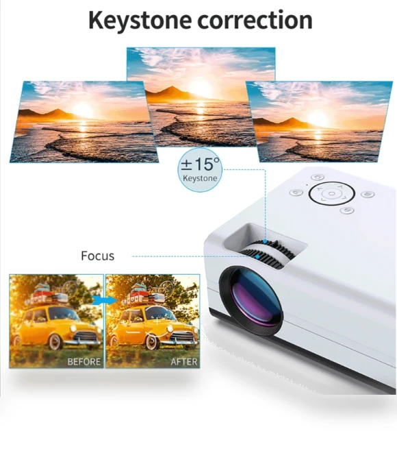 Smart HD Projector — Home Theater Projectors, WEJOY
