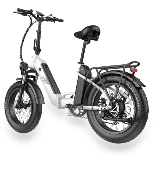 Foldable Step-thru Trekking E-bike — E-Bikes, Fafrees