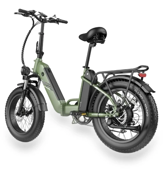 Foldable Step-thru Trekking E-bike — E-Bikes, Fafrees