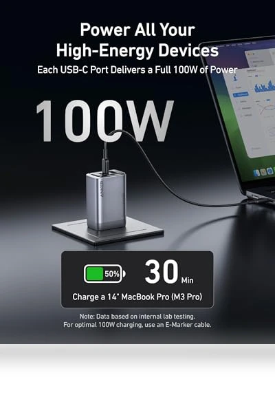 100W USB C Charger — Chargers, Anker