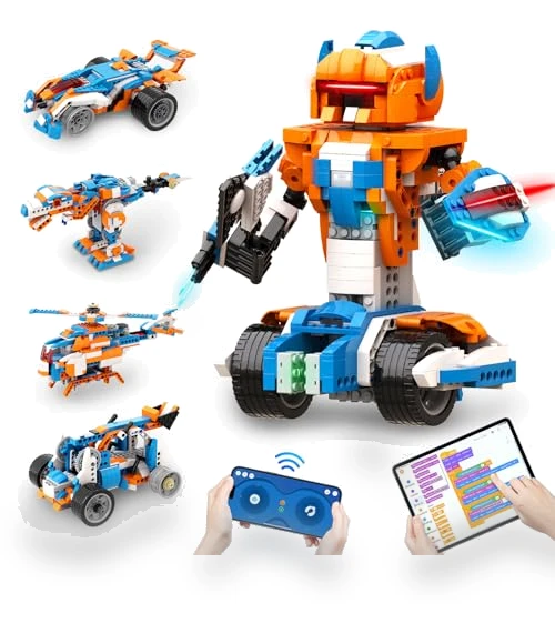 12-in-1 Robot Building Kit — Interactive Figures & Robots, Apitor