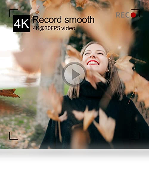 4K 56MP Digital Camera for Photography — Remote Controls, NIKICAM