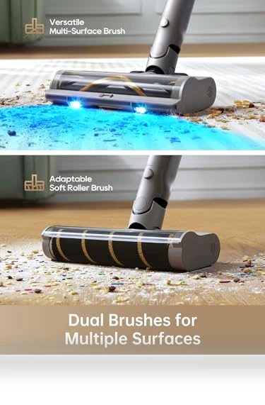 Cordless Vacuum Cleaner with Auto Dust Base — Vacuums, Dreame