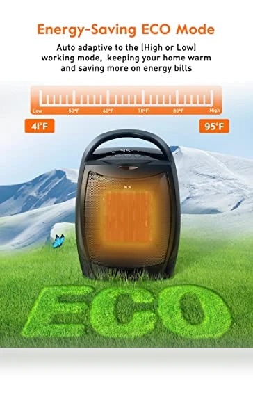 Digital Space Heater — Portable Heating Solutions, GiveBest