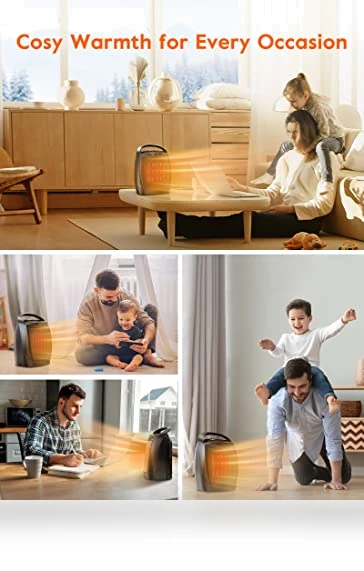 Digital Space Heater — Portable Heating Solutions, GiveBest