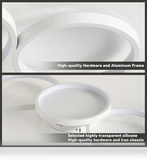LED Smart Ceiling Light Dimmable — Overhead Lighting, SKY ANGLE