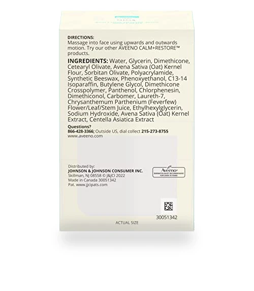 Oat Gel Facial Moisturizer for Sensitive Skin — Beauty & Personal Care, Aveeno