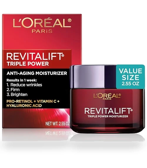 Revitalift Triple Power Anti-Aging Face Moisturizer — Beauty & Personal Care, L'OREAL PARIS