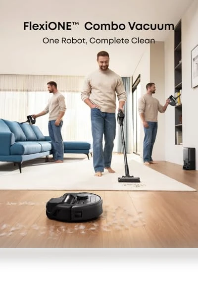 Robot Vacuum 3-in-1 Combo — Smart Cleaning Robots, eufy
