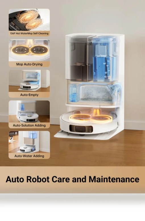 Robot Vacuum and Mop Combo — Smart Cleaning Robots, Dreame