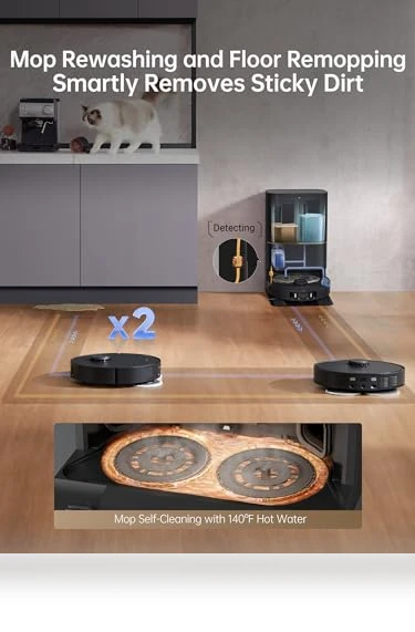 Robot Vacuum and Mop Combo — Smart Cleaning Robots, Dreame