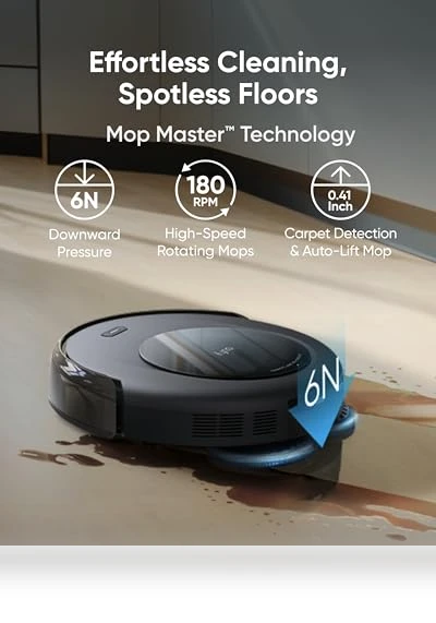 Robot Vacuum and Mop Combo — Smart Cleaning Robots, eufy