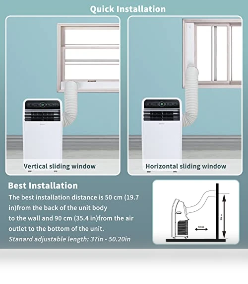 Smart Wi-Fi Portable Air Conditioner — Air Moisture Control, Shinco