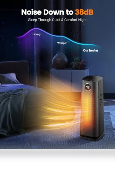 Space Heater for Indoor Use — Portable Heating Solutions, Sunnote