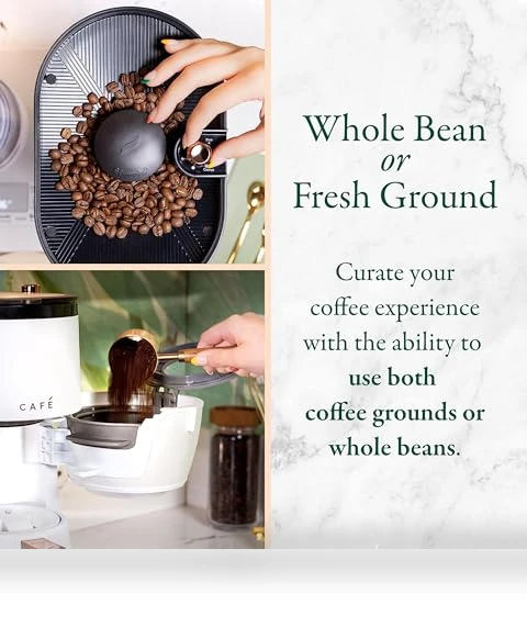 Specialty Grind and Brew Coffee Maker — Electric Blade Coffee Grinders, Café