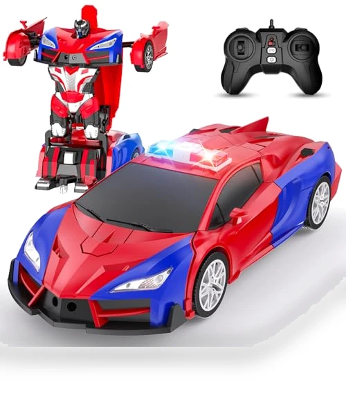 Transforming Remote Control Car and Robot — Interactive Figures & Robots, CEGOUFUN