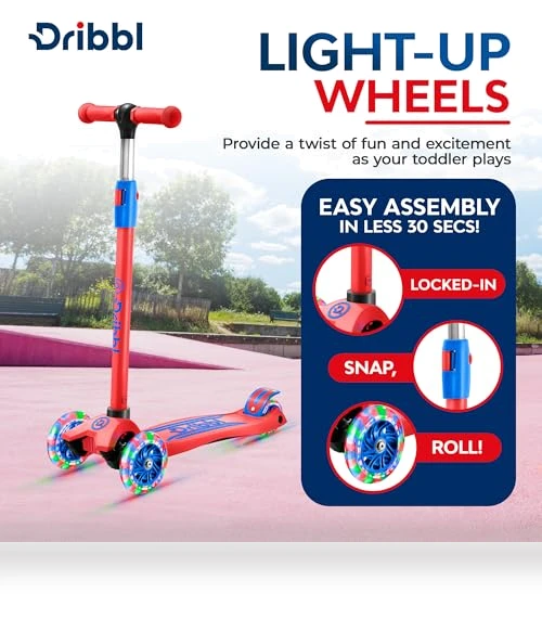 3-Wheel Kids Scooter — Electric Vehicles, Dribbl