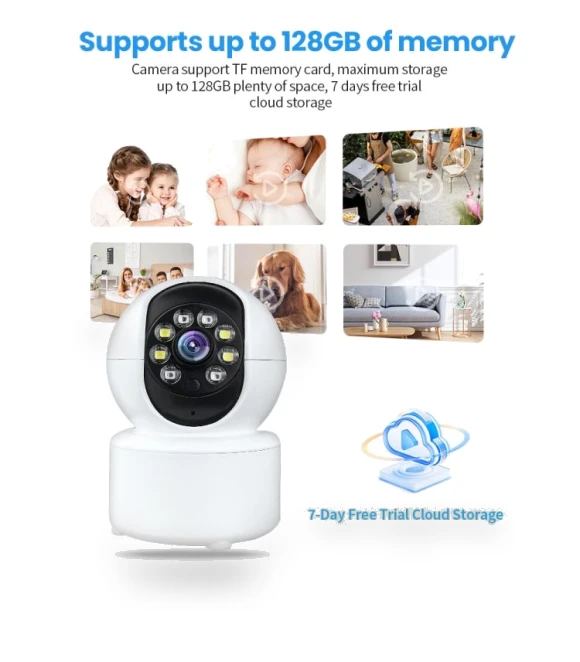 Mini 360 PTZ WiFi Surveillance Camera — Security Cameras