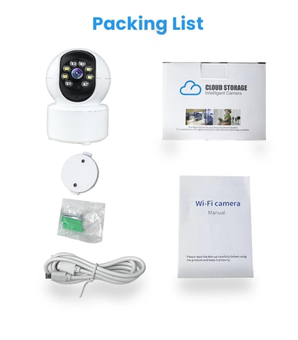 Mini 360 PTZ WiFi Surveillance Camera — Security Cameras