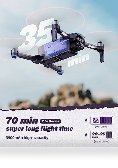 4K Professional Drone with Long Flight Time — Drones, Veeniix