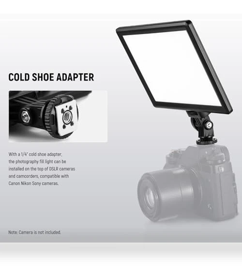 9" LED Video Light Panel — Photography Lighting & Studio Equipment, NEEWER