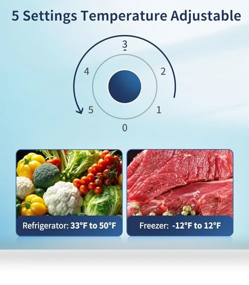 Apartment Size Refrigerator with Freezer — Mini Fridges, BANGSON