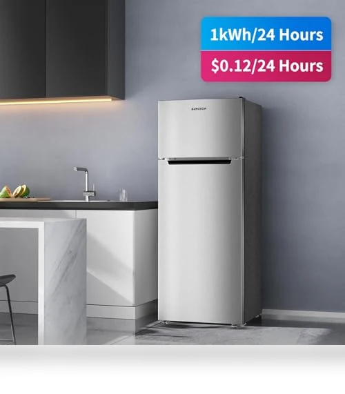 Apartment Size Refrigerator with Freezer — Mini Fridges, BANGSON