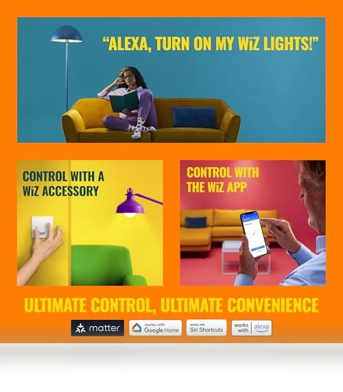 Color LED Smart Bulb — LED, WiZ Connected